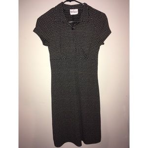 Black Patterned Dress